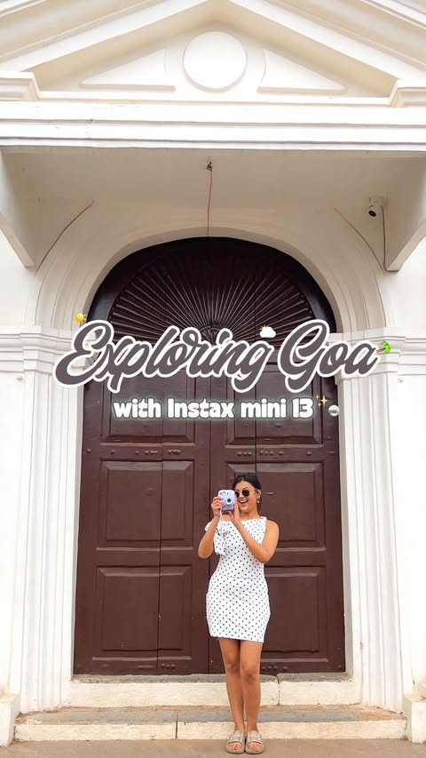 Instagram post by @sonalimitra_ for Instax. Caption reads: [...] felt worth pausing 📸 #DontJustTakeGive....