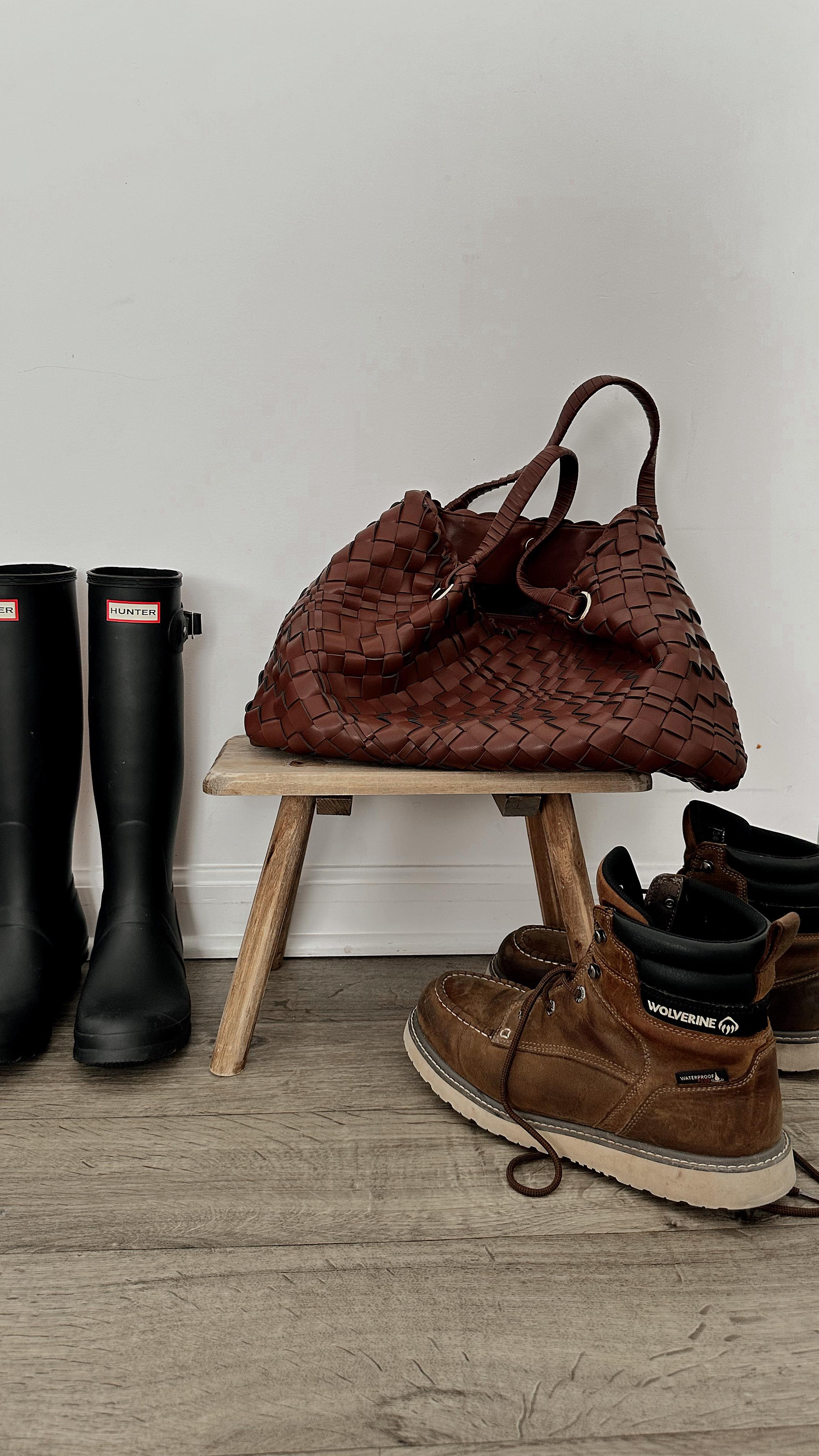 Instagram post by @tinedeputy for Urban Expressions. Caption reads: new bags for the new season @urbanexpressions 🍂....