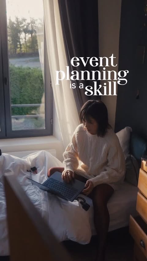 Instagram post by @filmwcolleen for Notion. Caption reads: I’m always getting questions about event....