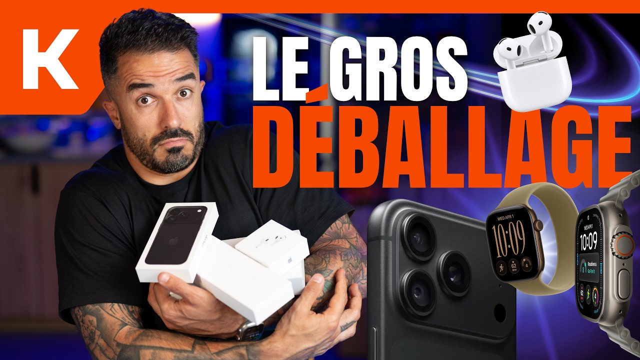YouTube post by @lknsardari for NADIA ANYA. Caption reads: iPhone 18 Pro, Apple Watch, and AirPods 5: The Big....