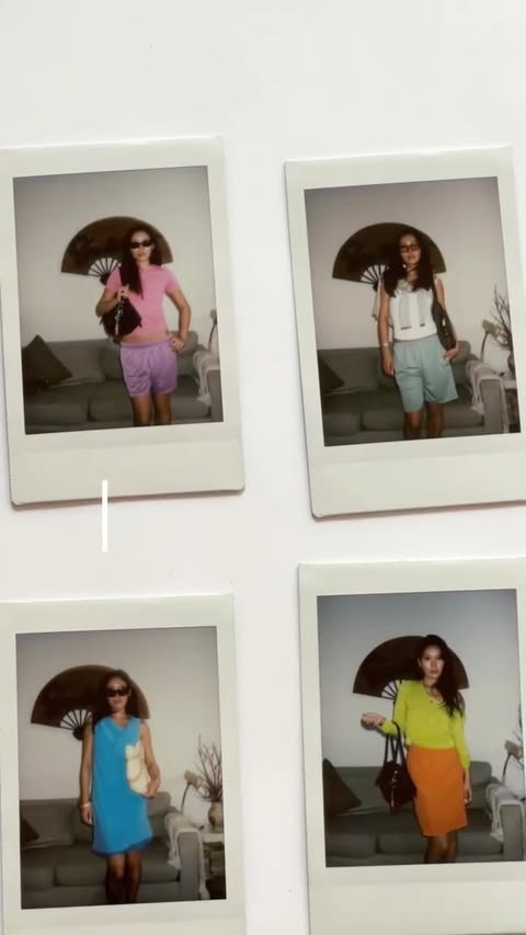Instagram post by @vivianyrl for ThredUp. Caption reads: [...] slow this summer means slow fashion too....
