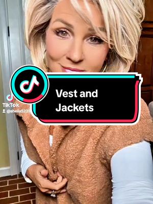 TikTok post by @sheila5235 for Naeduo. Caption reads: “Fall called… it said you NEED this vest.....