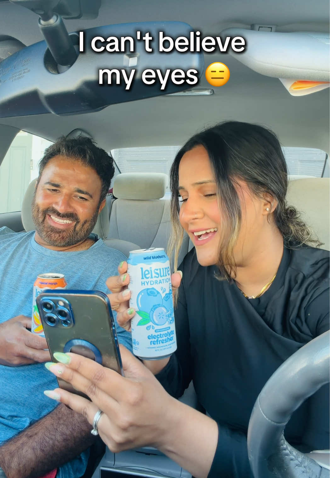 TikTok post by @mai_yaazi for Leisure Project Co. Caption reads: Atleast I have his favorite summer drink 😍....
