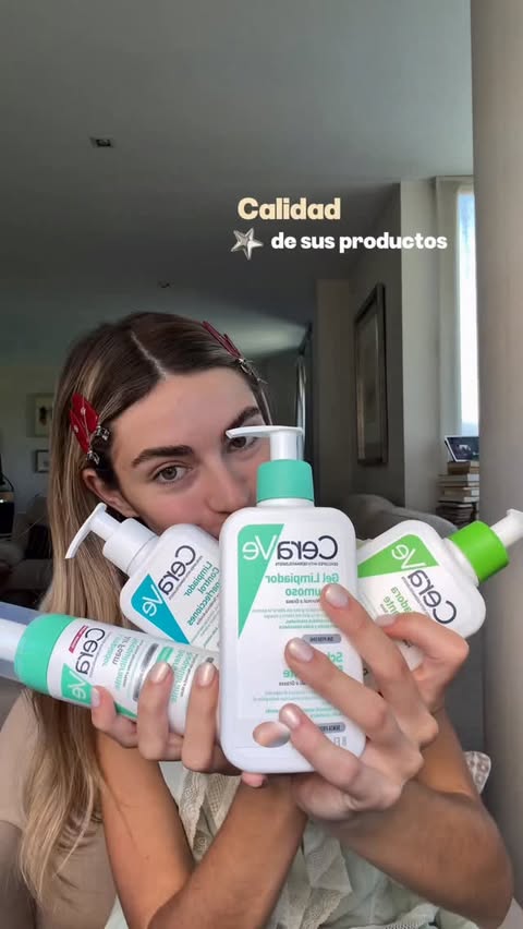 Instagram post by @aitanaasoriano for CeraVe España. Caption reads: Hoy os hablo de @cerave_es, una de las marcas que....