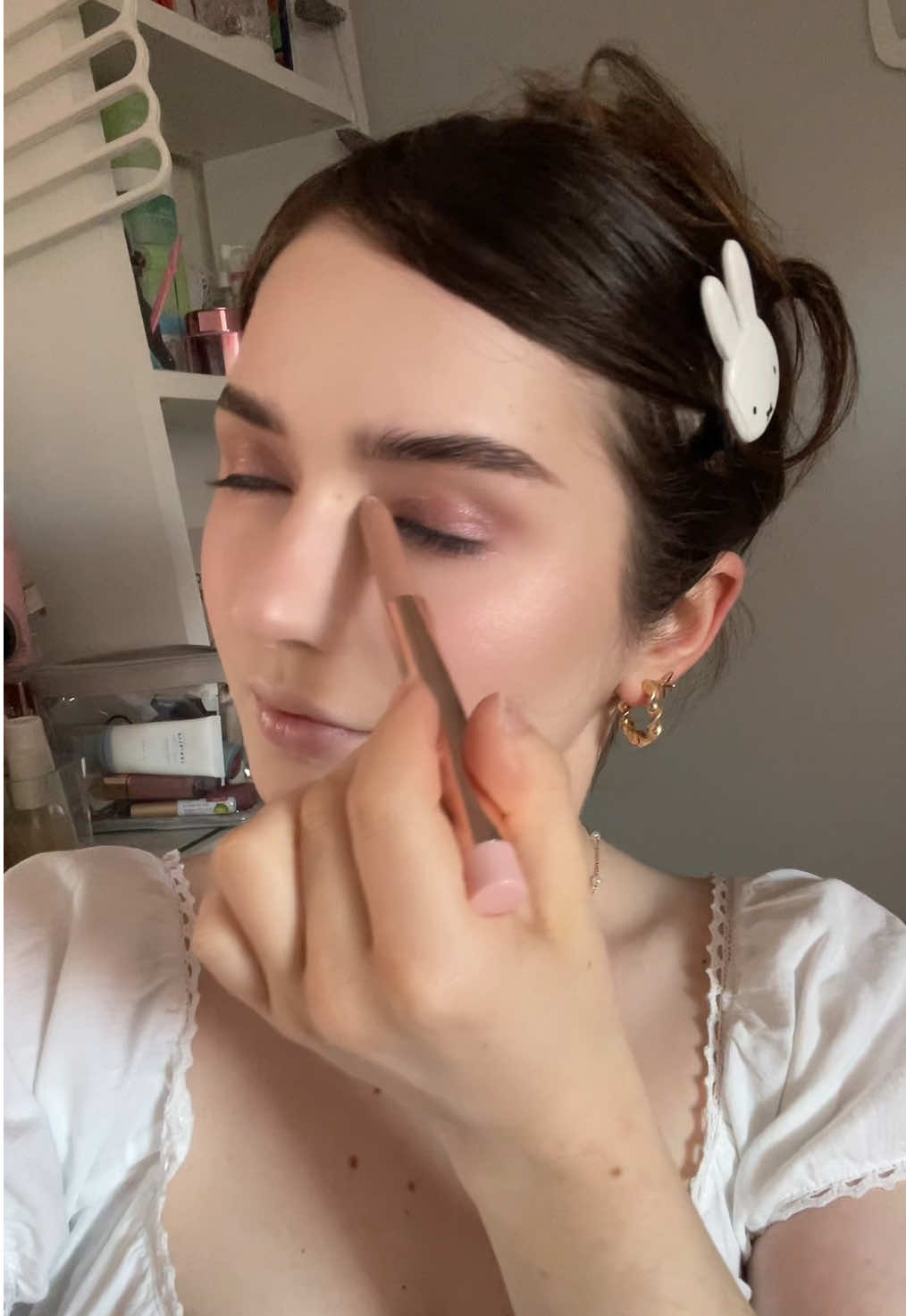 TikTok post by @australialix for DearDahlia. Caption reads: Fell in love with @Dear Dahlia USA‘s makeup....