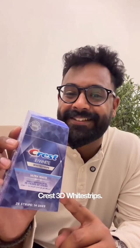 Instagram post by @tableeforone for Crest. Caption reads: Whiter Teeth in 2 weeks ? 🤯🦷

This is Crest 3D....