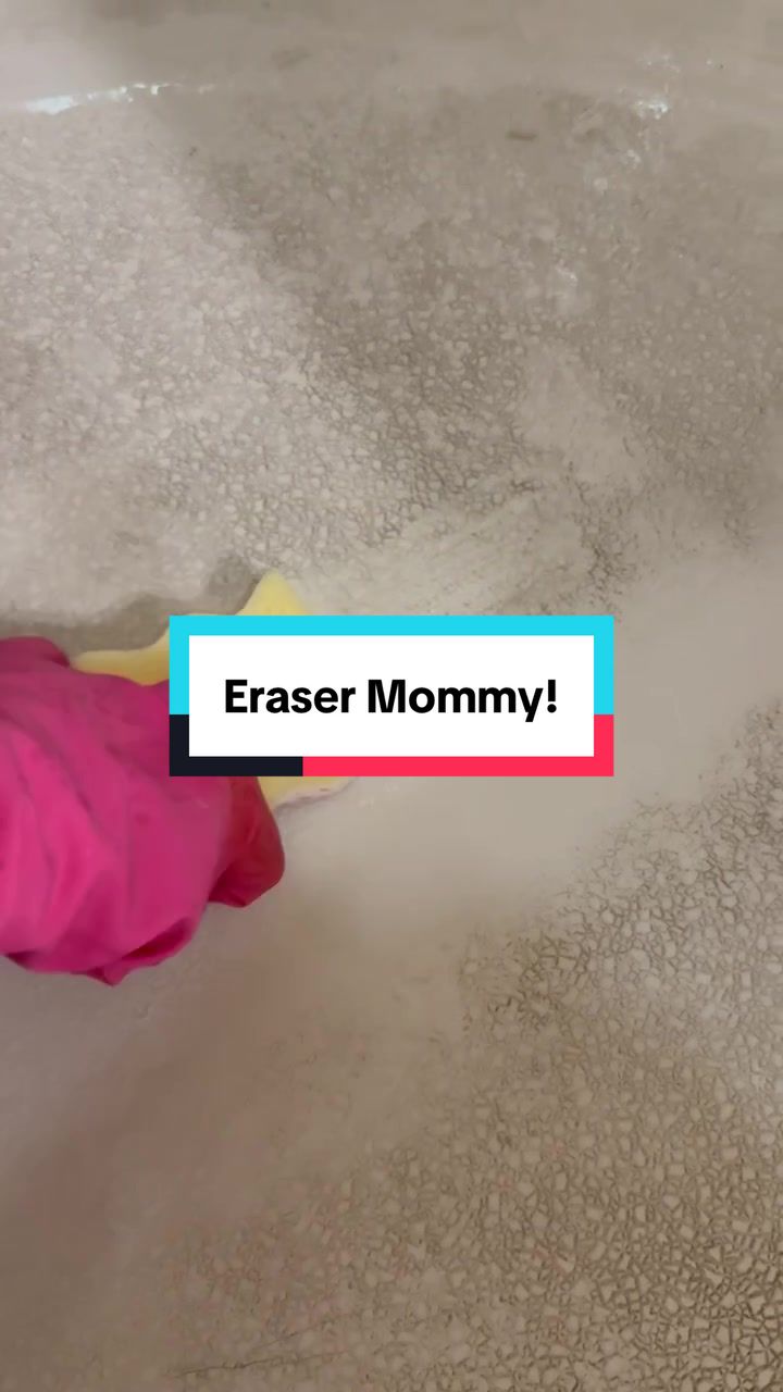 TikTok post by @vanesamaro91 for Scrub Daddy. Caption reads: The Eraser Mommy by @Scrub Daddy is one of my....