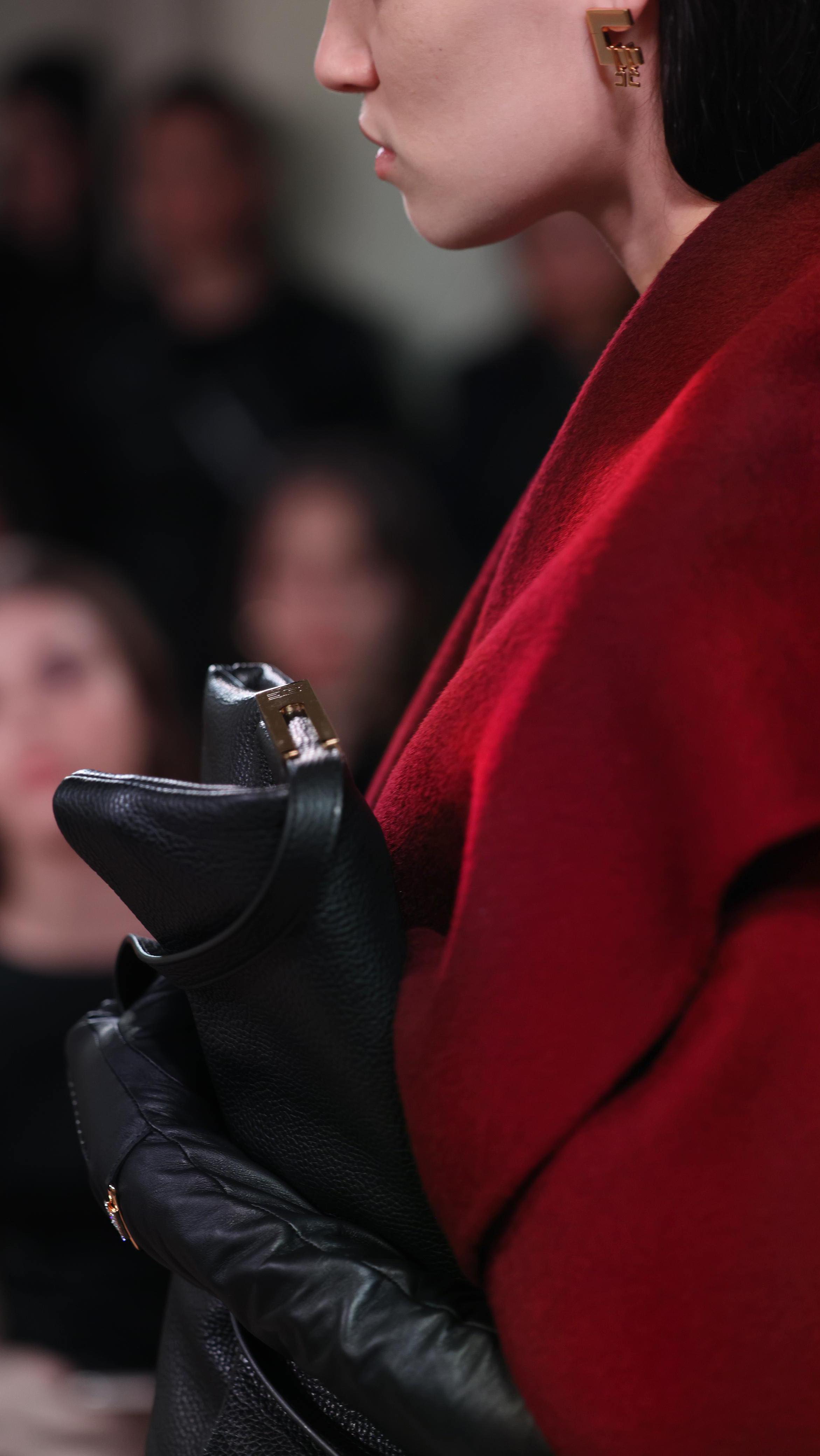 Instagram post by @monacophotographerr for Elisabetta Franchi. Caption reads: Elisabetta Franchi @elisabettafranchi Fall Winter....