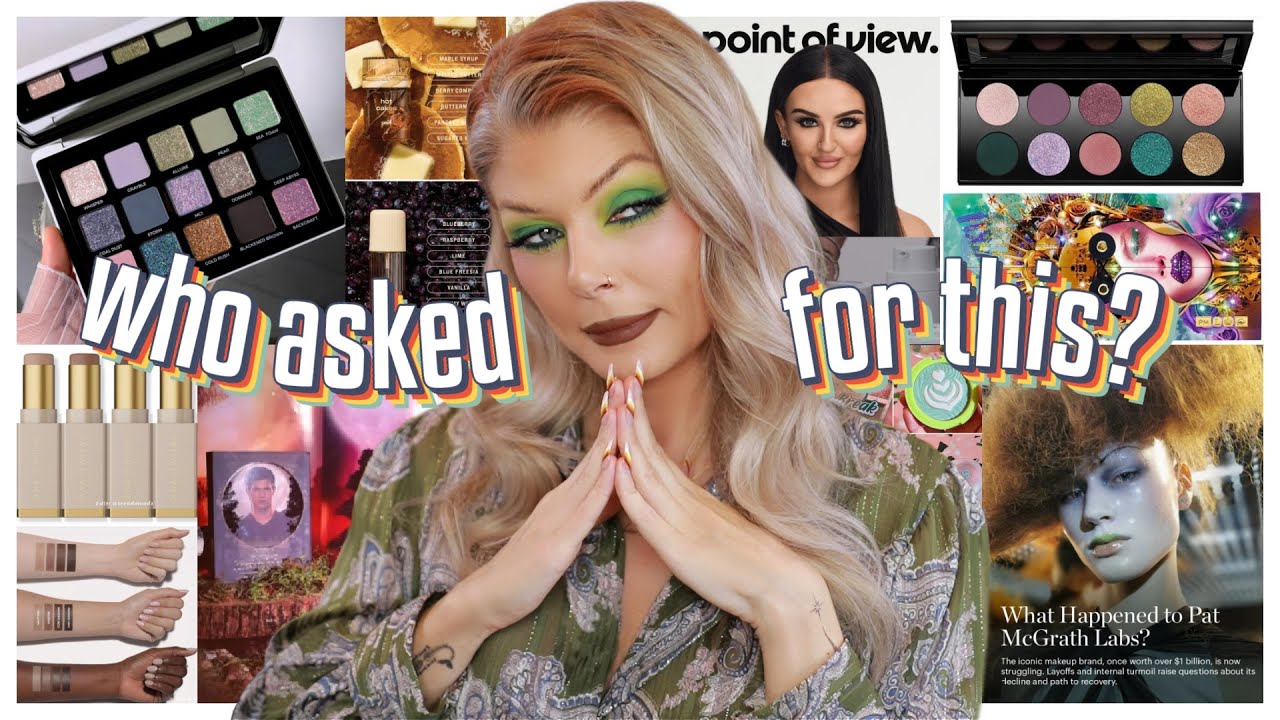 YouTube post by @AngelicaNyqvist for Profusion Cosmetics. Caption reads: NEW MOTHERSHIP PALETTE & MIKAYLA LAUNCHES HER....
