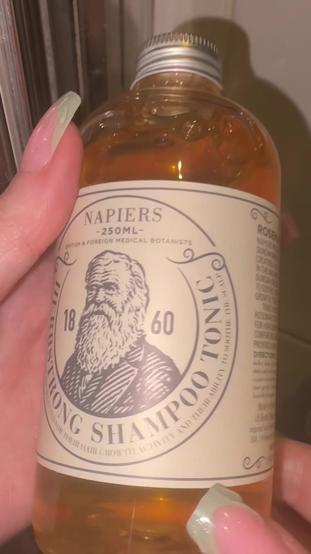 TikTok post by @city_girl4310 for Napiers. Caption reads: @Napiers The Herbalists Napiers Herbstrong [...].