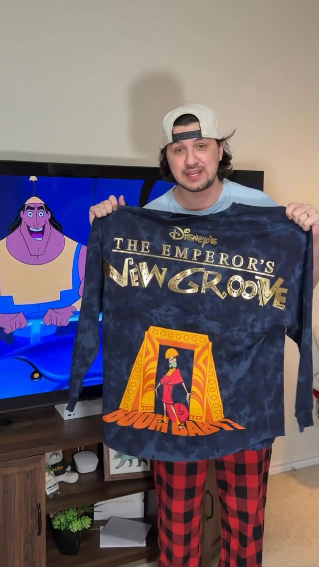 Instagram post by @bigscreenberkan for Spirit Jersey. Caption reads: [...] #movies #emperorsnewgroove....
