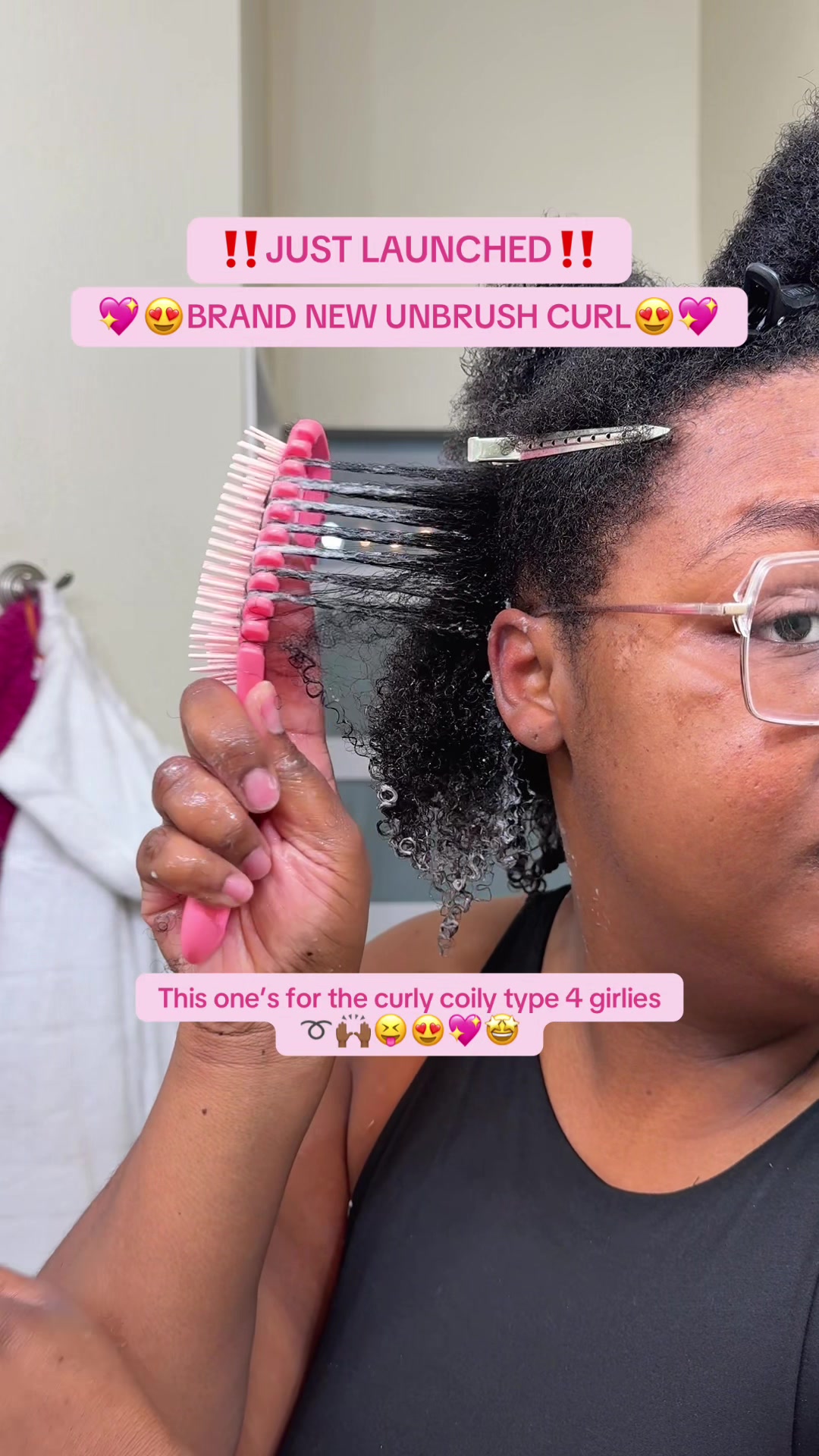 TikTok post by @unaesthetically_ash for FHI Heat. Caption reads: BRAND NEW LAUNCH!! @FHI HEAT I am thoroughly....