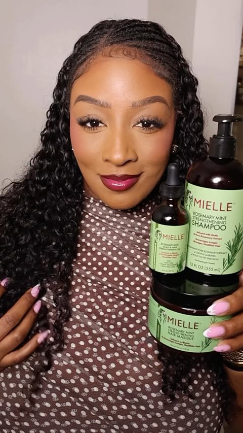 Instagram post by @_misskrissym for Mielle Organics. Caption reads: [...] this post on my LTK ⬇ @target and....