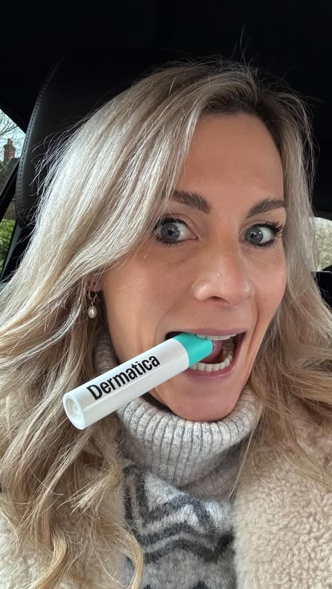 Instagram post by @hannaheastcomedy for Dermatica. Caption reads: I’ve been using Dermatica since March now. My....