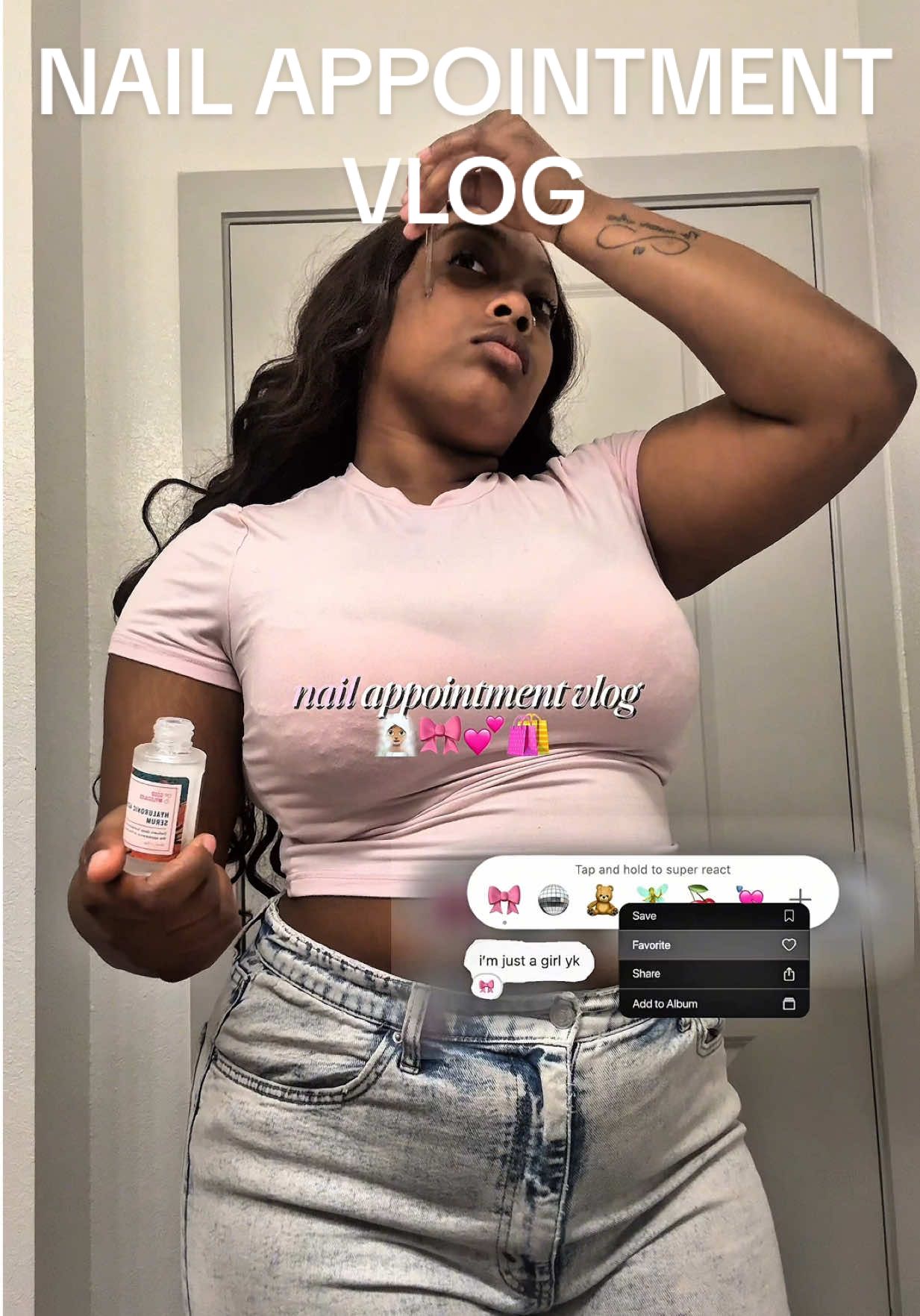 TikTok post by @thatprettyvirgo.com for Buoy Health. Caption reads: accidentally deleted it guys 😭. Follow me for....
