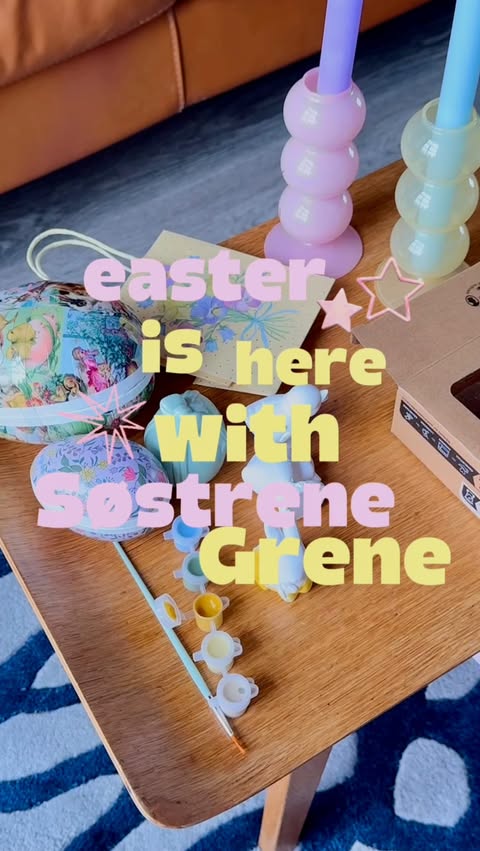 Instagram post by @kate.croninn for Søstrene Grene. Caption reads: Advertisement @sostrenegrene | getting creative....