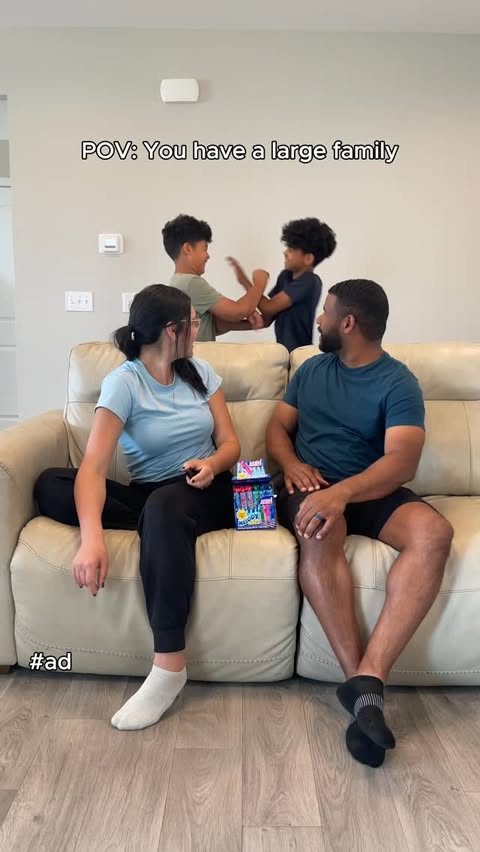 Instagram post by @thevelasquezfamilia for Chupa Chups. Caption reads: [...] into something fun? We tried the Chupa Chups....