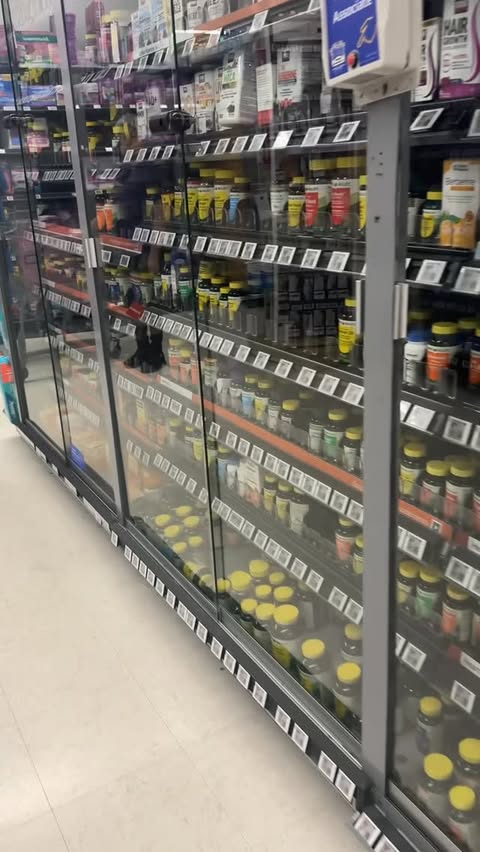 Instagram post by @allisonclaye for Sports Research. Caption reads: My sunshine vitamin is now available at Walmart!.