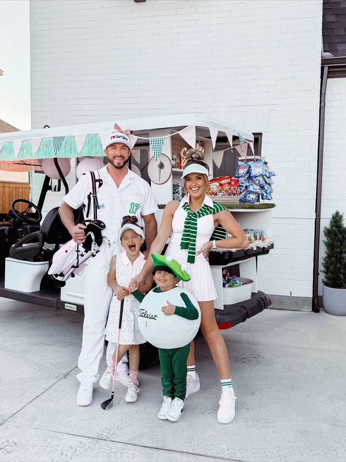 Instagram post by @sierra.honeycutt for Titleist. Caption reads: meet ya at the course🏌️‍♀️⛳️💨 SWIPE ➡️ for the....