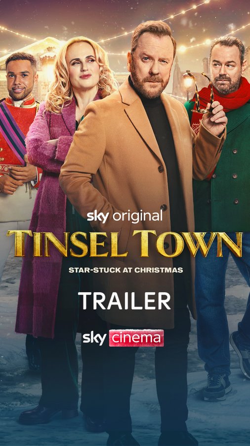 Instagram post by @officialdannydyer for Sky TV. Caption reads: Christmas really has come early because you've....