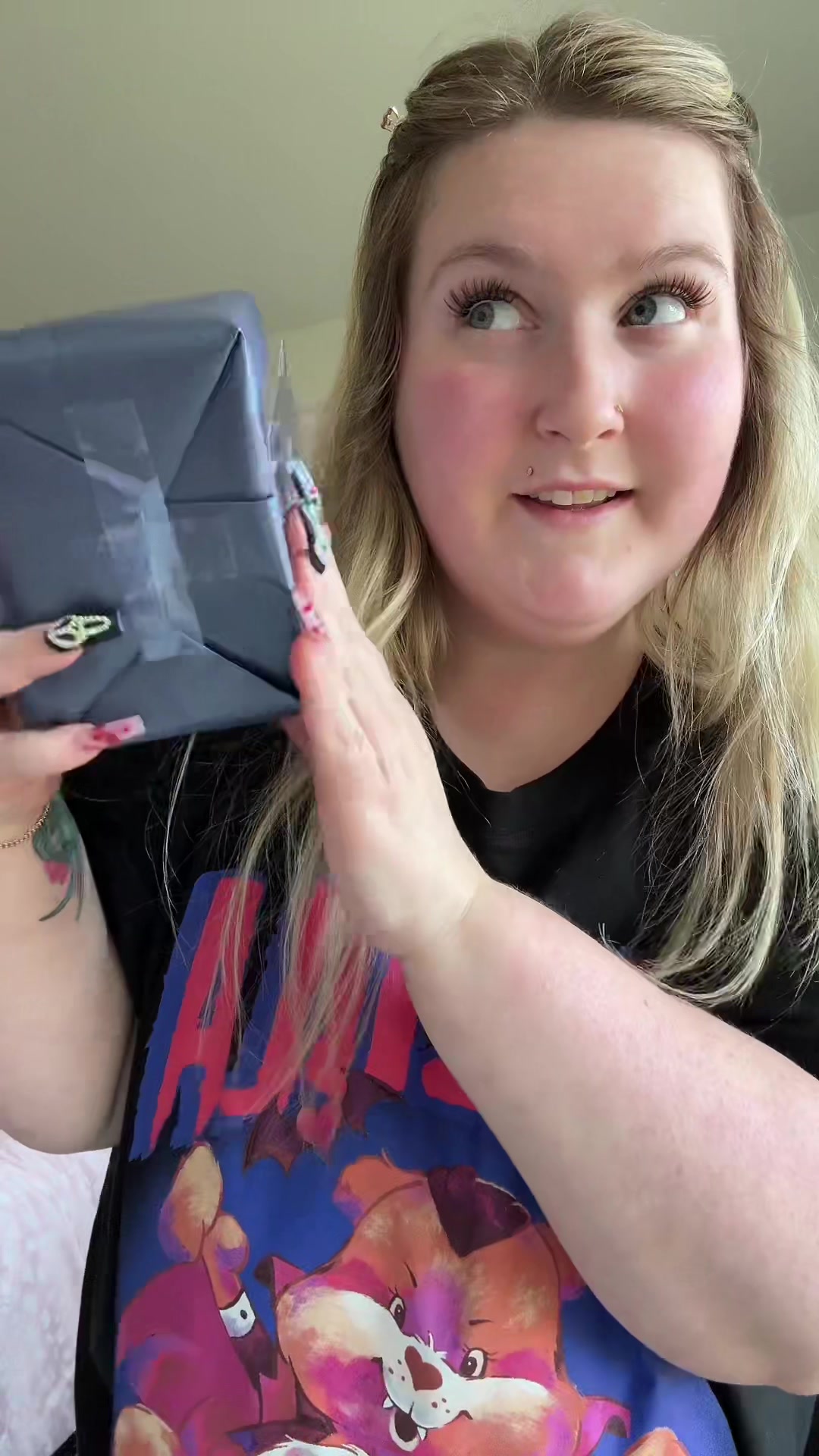 TikTok post by @brandileighsnacks for Skinny Mixes. Caption reads: @Skinny Mixes has been gifting us all month long!....