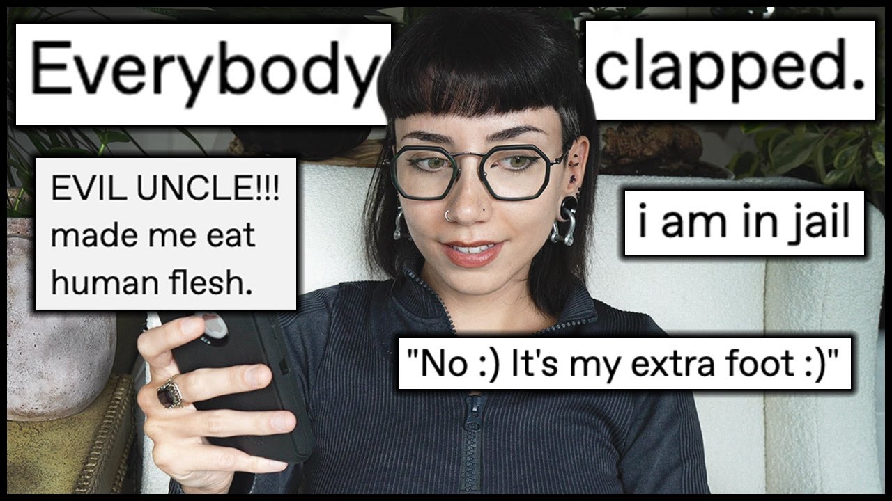 YouTube post by @STRANGEONS for World Anvil. Caption reads: The Most Ridiculous Tumblr Fake Stories Of All....