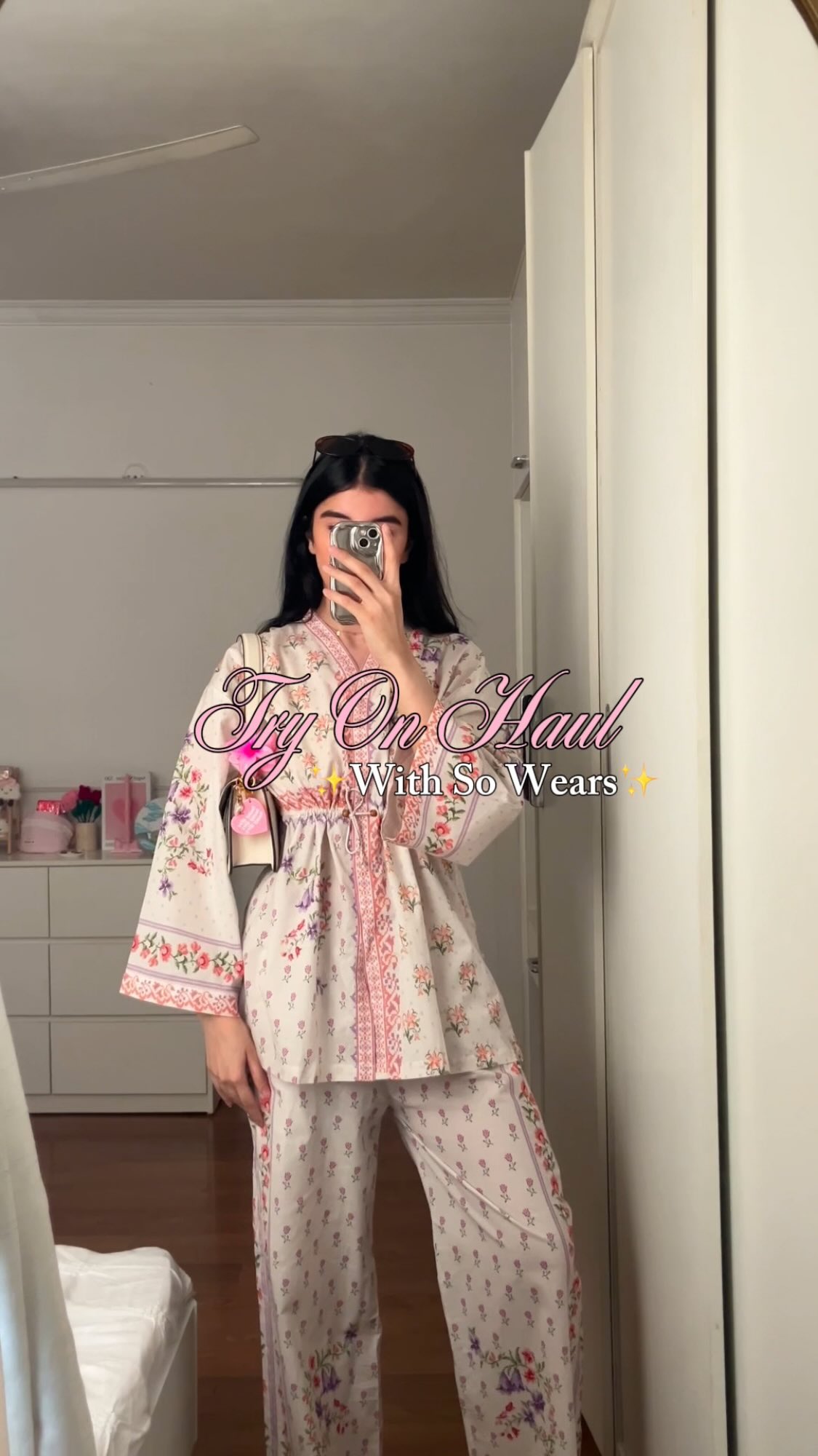 Instagram post by @wabisabifami for Sowears. Caption reads: My @Sowears Haul 🎀 Comment your favourite look!....