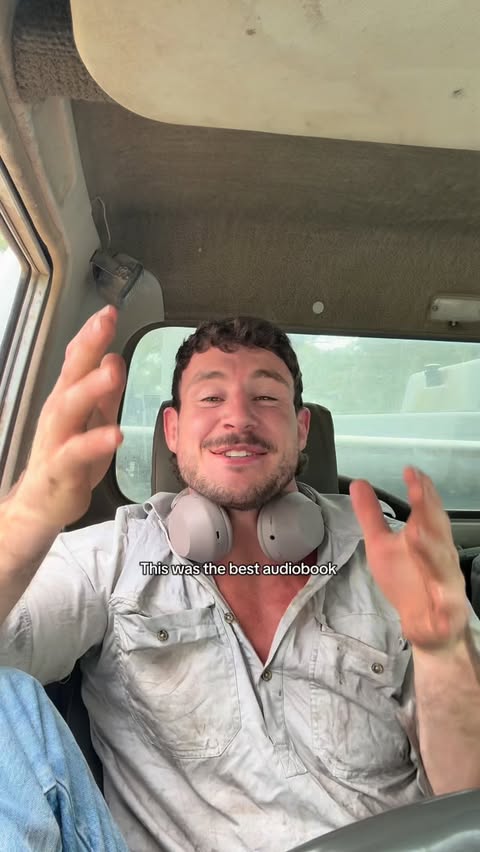 Instagram post by @lukebateman_ for Audible. Caption reads: [...] to Project Hail Mary now, only from....