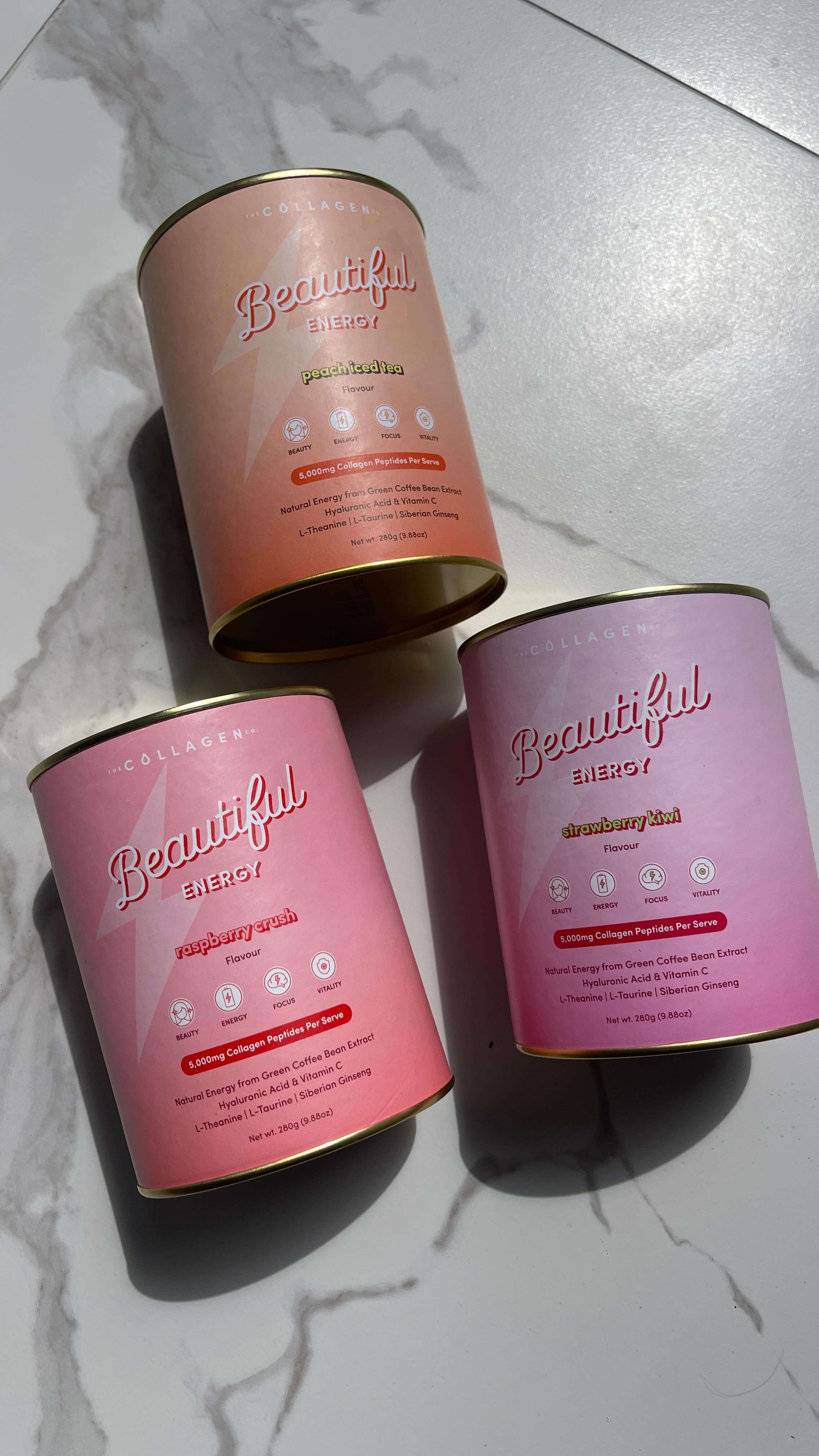 Instagram post by @sarahtalatonu for The Collagen. Caption reads: Where are my Caffeine + Collagen....