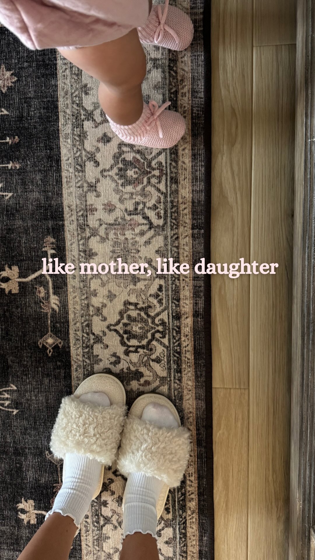 Instagram post by @sydneylotuaco for Bombas. Caption reads: You can find us at home snuggling in our @bombas!....