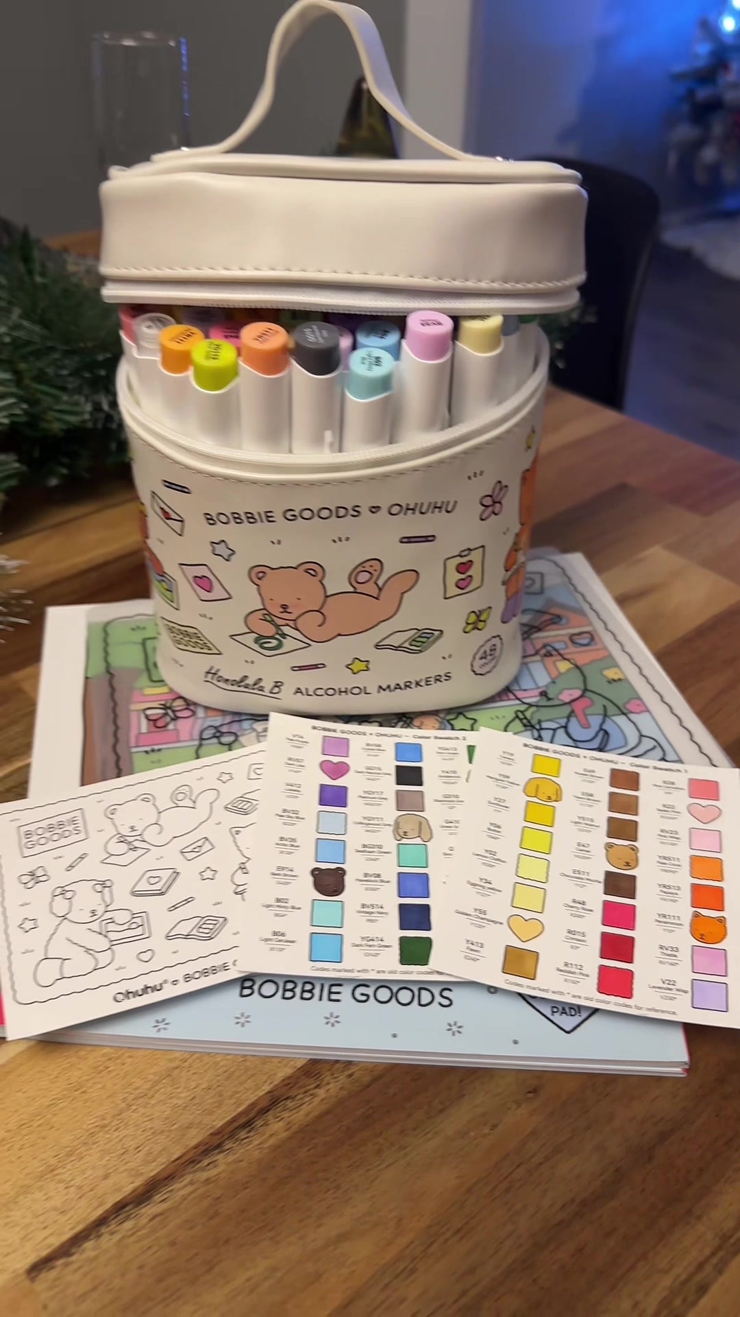 TikTok post by @colorcaryli for Bobbie Goods. Caption reads: [...] you won’t be dissapointed!@Ohuhuart x....