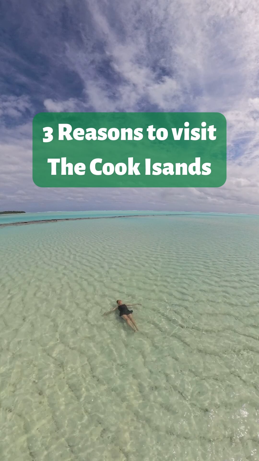 Instagram post by @erika.taste.test for Hawaiian Airlines. Caption reads: Video sponsored by @cookislands 

If you’re....