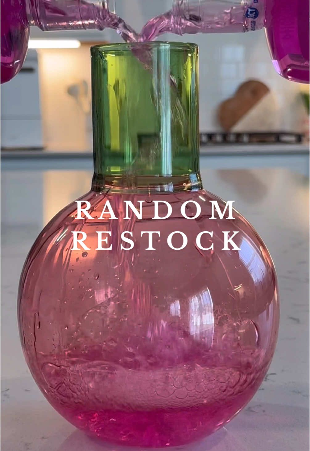 TikTok post by @kate_cleanhome for Arrae. Caption reads: Random Home Restocks🍉✨💕@Arrae  #arraepartner    ....