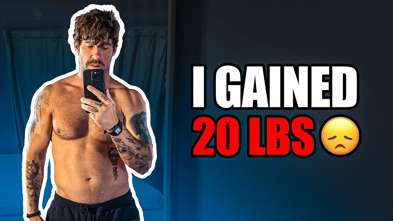 YouTube post by @JumpRopeDudes for Crossrope. Caption reads: I Gained 20 Lbs. (How I'm Gonna Lose It).