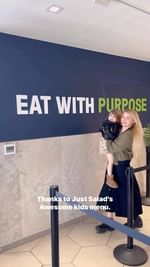 Instagram post by @daniladavidson for Sesame Street. Caption reads: Salad dates with my little crew are the highlight....