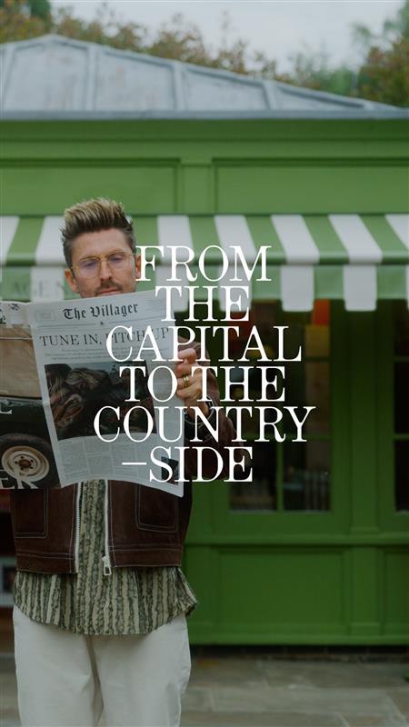 Instagram post by @henryholland for Bicester Village. Caption reads: As part of @bicestervillage ‘s thirtieth....