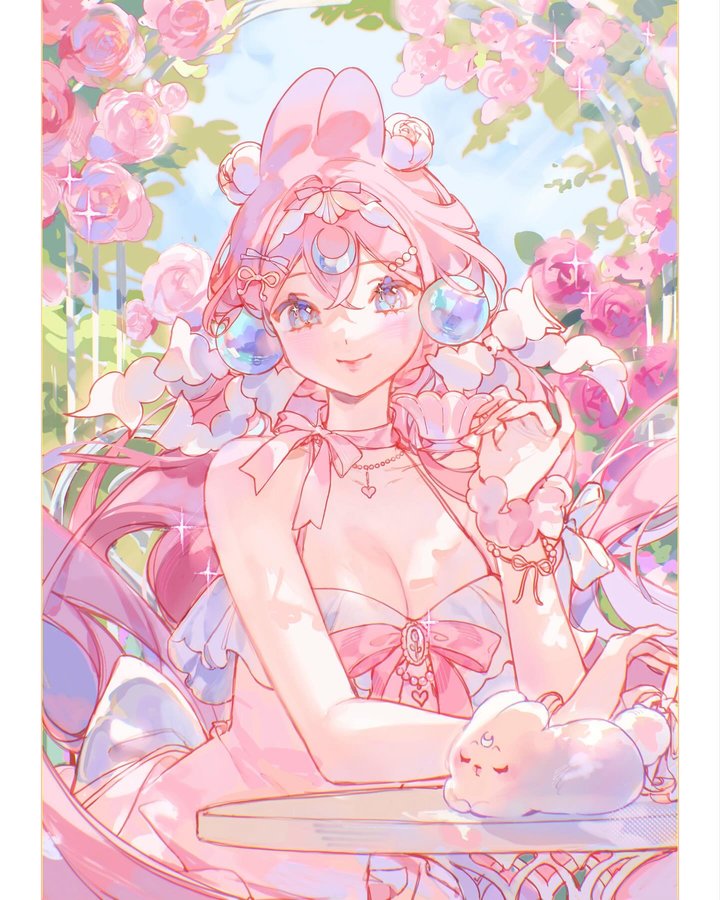 Instagram post by @unnrr for HUION. Caption reads: 🎀 Review Huion Kamvas 13 (gen 3) 🎀
New Litcheeri....