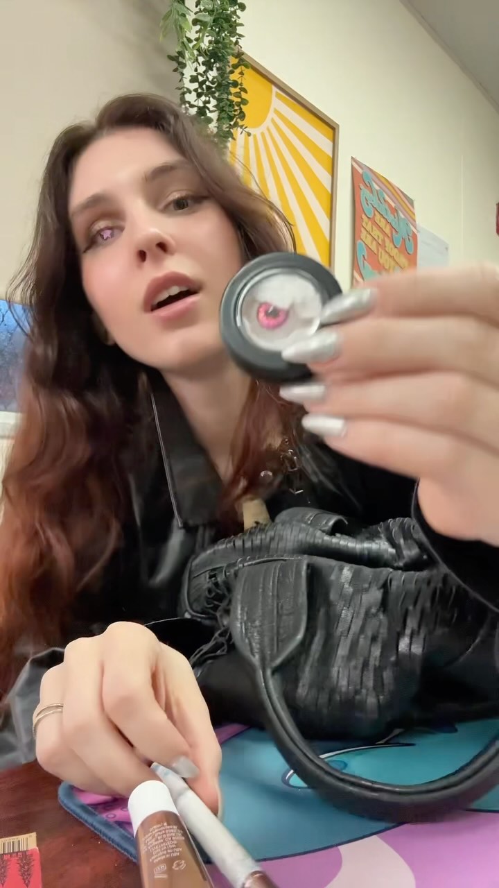 Instagram post by @hey_missteacher for alexanderwang. Caption reads: What’s in my @alexanderwangny bag? High School....