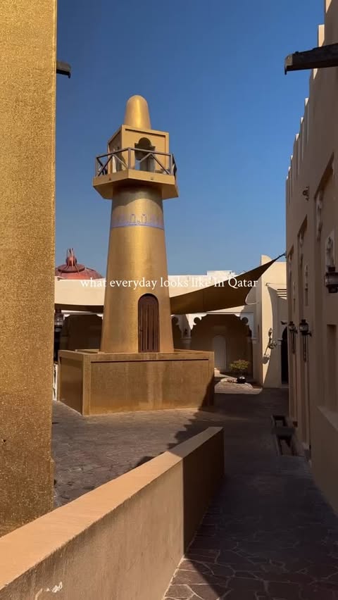 Instagram post by @norrskenet for Visit Qatar. Caption reads: AD You’re missing out if you don’t visit Qatar....