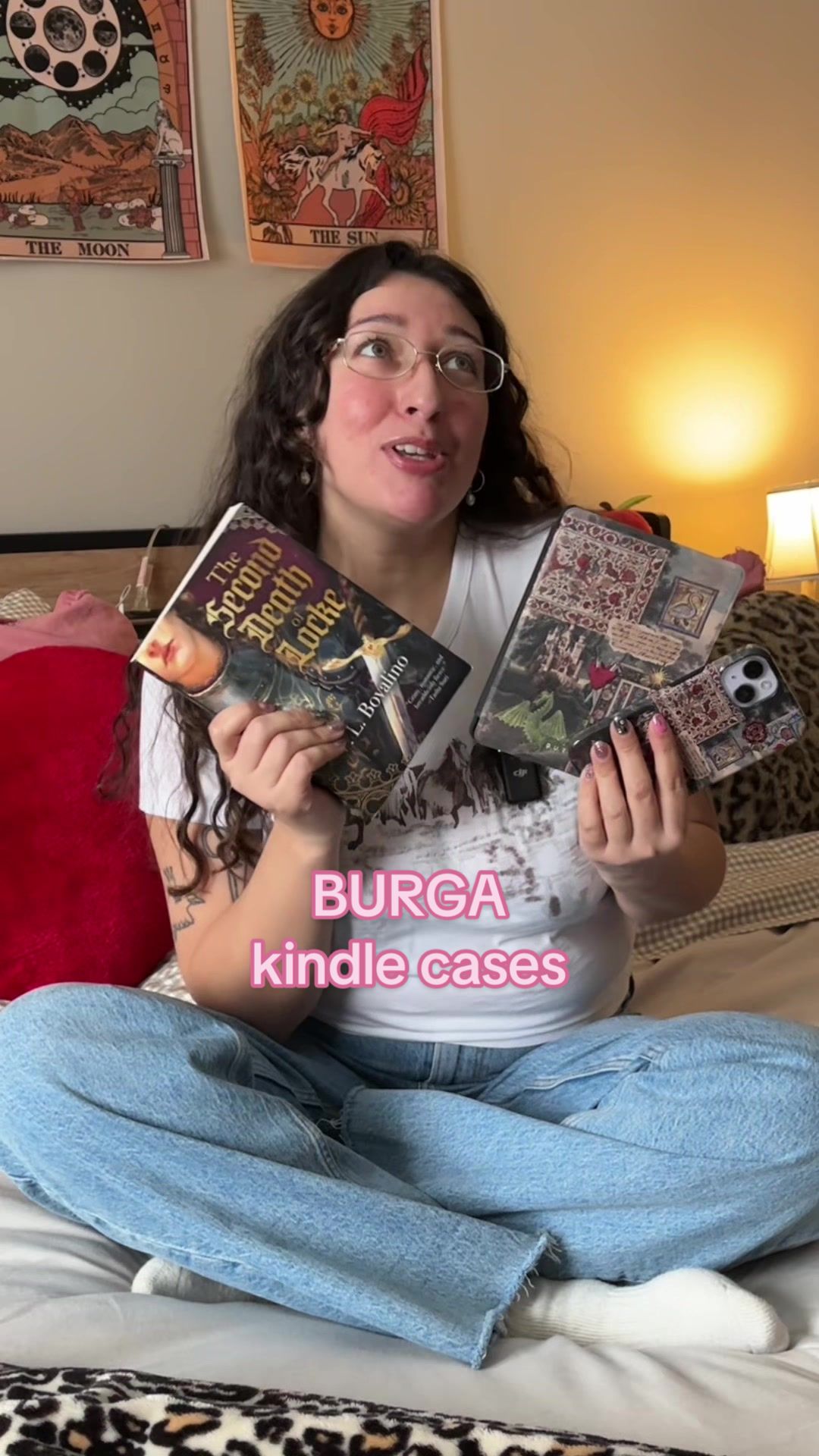 TikTok post by @mandyrulez for BURGA. Caption reads: The Romeo from @BURGA collection is so stunning....