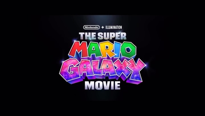 Instagram post by @payalgamingg for Universal Pictures. Caption reads: The Super Mario Galaxy Movie releasing in Cinemas....