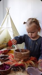 Instagram post by @ot.devotee for Olli Ella. Caption reads: Set up your potion play … 

👋🏻 Hi, I’m Akilina!....