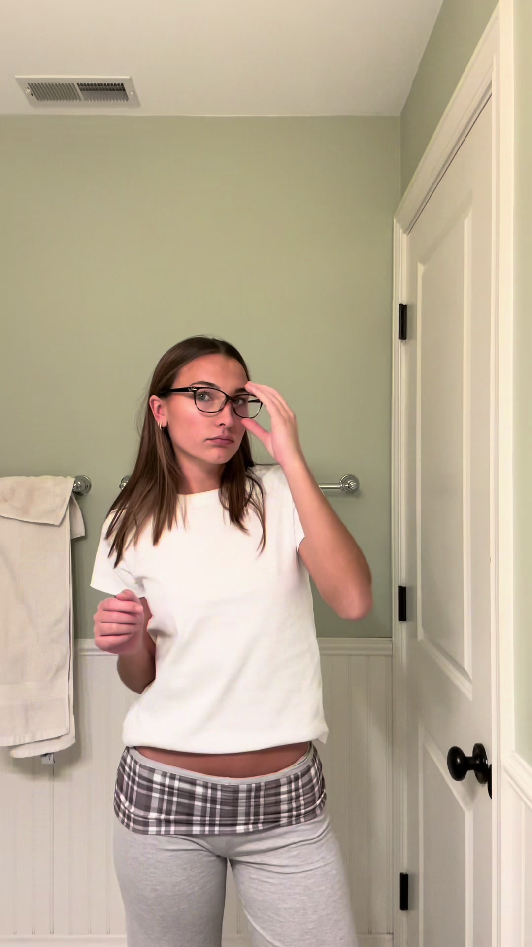 TikTok post by @knott.gail for Prequel Skin. Caption reads: Here’s a very cozy and chill night in my life as a....