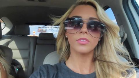 Instagram post by @athenamegaloudis for Vitamin Energy. Caption reads: Swipe to watch the full video of the fun we had....