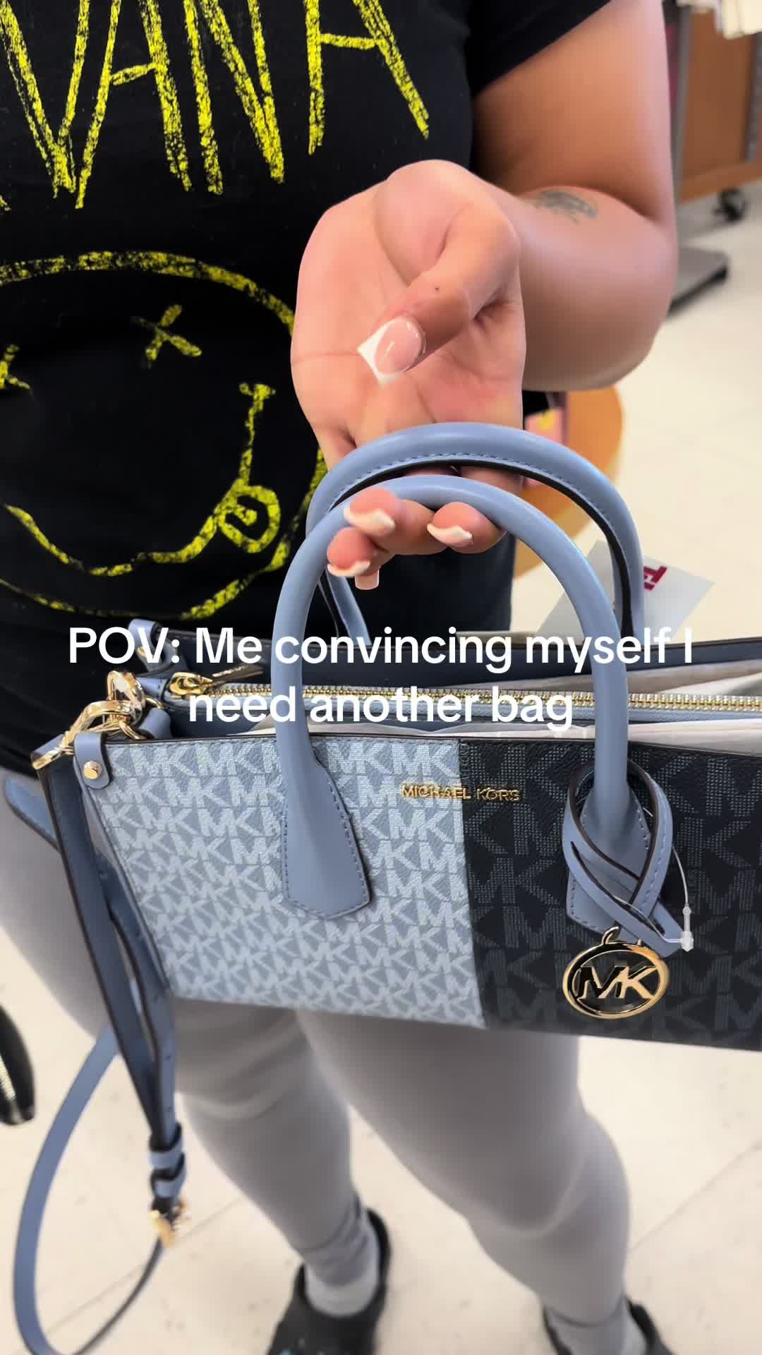 TikTok post by @keepingupwithjenwilliams for Juicy Couture. Caption reads: #fypシ #tjmaxx #shopping #juicycouture #cardib @TJ....