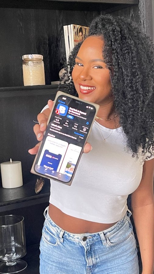 Instagram post by @kelsey.murrell for Overstock. Caption reads: The NEW @bedbathandbeyond Powered By @overstock....