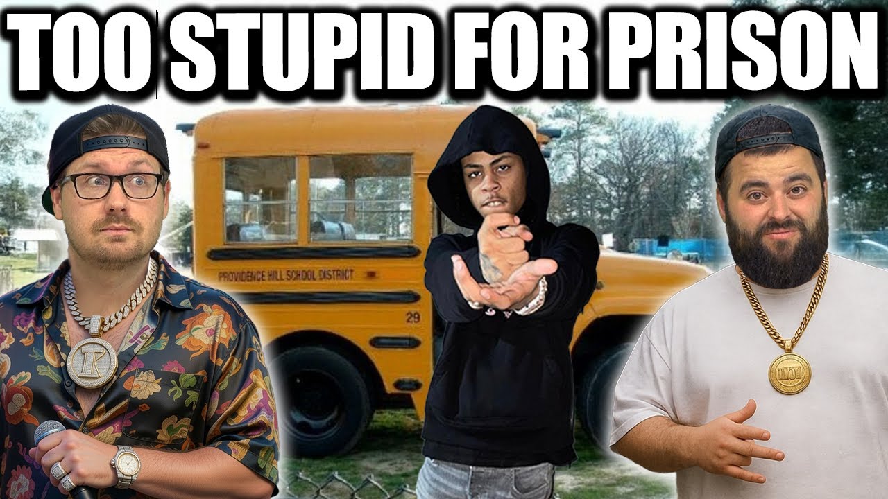 YouTube post by @FleccasTalks for MASA Chips. Caption reads: Lawyer Argues Gangbanger is Too Dumb to Go to Jail....