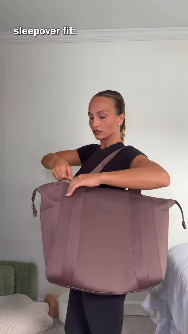 Instagram post by @brookemooney_ for Dagne Dover. Caption reads: @dagnedover has styles for everything & every....