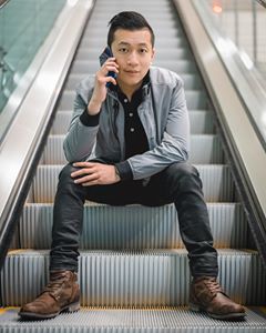 Instagram post by @richardjwtang for Toronto Life. Caption reads: 📱*incoming UNKNOWN phone call*
.
💁🏻‍♂️:....