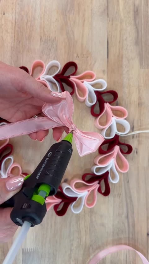 Instagram post by @julieswreathboutique for Hobby Lobby. Caption reads: [...] Valentine section and party decor at....